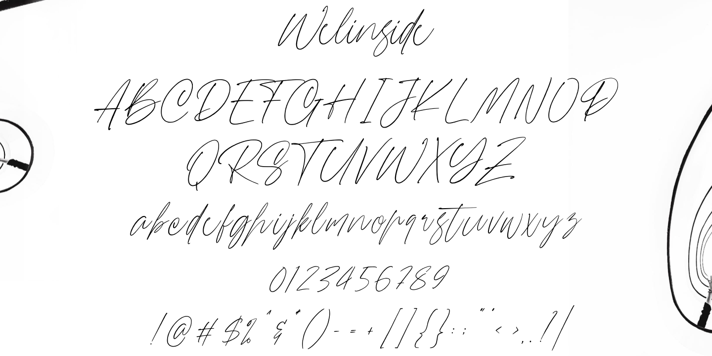 Welinside Regular Font preview